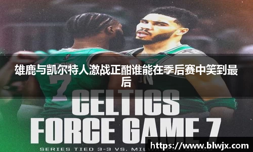 雄鹿与凯尔特人激战正酣谁能在季后赛中笑到最后
